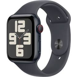 Apple Watch SE (2024) GPS + Cellular 44 mm hliníkový plášť sportovní náramek Midnight S/M