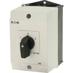 Eaton T0-3-8212/I1 silový vypínač 20 A 2 x 60 ° šedá, černá 1 ks