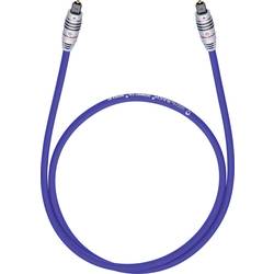 Toslink audio kabel [1x Toslink zástrčka (ODT) - 1x Toslink zástrčka (ODT)] 0.50 m modrá Oehlbach XXL® Series 80
