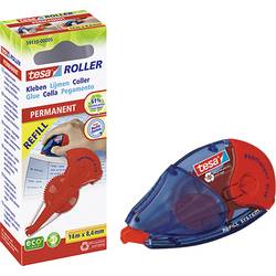 tesa váleček na nanášení lepidla ROLLER Permanent ecoLogo® + 1x REFILL Šířka pásky: 8.4 mm Délka pásky: 14 m 1 sada