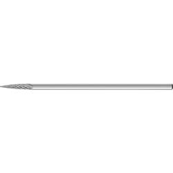 PFERD TOOLS 21222687 frézovací kolík tvrdokov lomený oblouk Délka 75 mm Vnější Ø 3 mm Pracovní délka 13 mm Ø hřídele 3 mm 1 ks