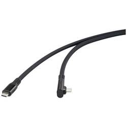 Renkforce Kabel USB-C USB 4.0 USB-C ® zástrčka 1.00 m černá 8K UHD, magnetická zástrčka RF-6438138