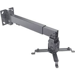 Manhattan Zubehör TFT/LCD-TV držák projektoru na zeď naklápěcí + nakláněcí vzd. země-strop (max.): 43 cm Vzdálenost od stěny (max.): 56 cm černá