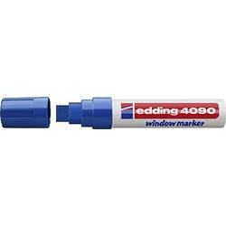 Edding 4090 4-4090003 křídový popisovač modrá 15 mm