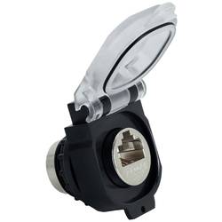 Lütze RJ45 F/F 8/8 Cat.6A KD Vestavná zásuvka RJ45, 492077, piny: 8, 1 ks