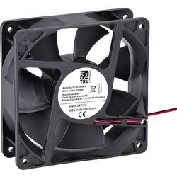 TRU COMPONENTS TC-DA12038-12 axiální ventilátor, 24 V/DC, 220.8 m³/h, (d x š x v) 120 x 120 x 38 mm, TC-12774676