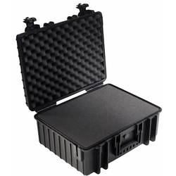 B & W International outdoor.cases Typ 6000 outdoorový kufřík, 32.6 l, (š x v x h) 510 x 420 x 215 mm, černá, 6000/B/SI