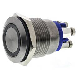 Bulgin, MPI002/TE/BL/12 tlačítkový spínač, 24 V/DC, 50 mA, 1 ks