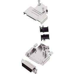 encitech D45ZK15-HDP26-K 6355-0013-02 sada D-SUB kolíkové lišty 45 ° Pólů: 26 pájecí kalíšek 1 sada