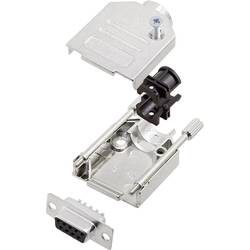 encitech DTZK09-DMS-K 6355-0002-31 sada D-SUB zásuvková lišta 180 ° Pólů: 9 pájecí kalíšek 1 sada