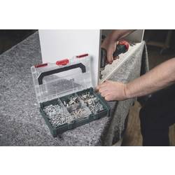 Metabo 626896000 metaBOX 63 XS kufřík na nářadí ABS zelená, transparentní