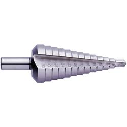 Exact 05330 Universal-Stufenbohrer 9-36mm Maschinenbau HSS plus6 HSS stupňovitý vrták Celková délka 86 mm kuželový záhlubník 3 břitý 1 ks