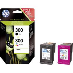 HP 300 Ink kombinované balení originál černá, azurová, purppurová, žlutá CN637EE Inkousty