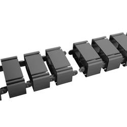 Digitus hadice kabelového svazku plast ABS , kov černá flexibilní (d x š x v) 1300 x 67 x 35 mm 1 ks DA-90505