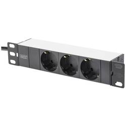 Digitus DN-95411 10 palec Vhodné pro hloubku skříně: od 300 mm černá