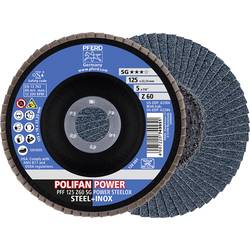 PFERD TOOLS 67686125 Z Sg Power Steelox vějířovitý brusný kotouč Průměr 125 mm Ø otvoru 22.23 mm 10 ks