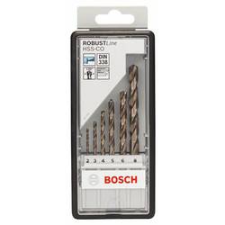 Bosch Accessories 2607019924 HSS sada spirálových vrtáku do kovu 6dílná 2 mm, 3 mm, 4 mm, 5 mm, 6 mm, 8 mm Cobalt DIN 338 válcová stopka 1 sada
