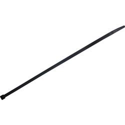 TRU COMPONENTS 1578074, stahovací pásky, 7.60 mm, 200 mm, černá, 100 ks