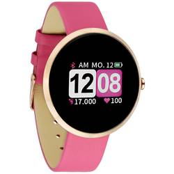 X-WATCH Siona Color Fit chytré hodinky jahodová, růžová