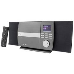 soundmaster ICD1010AN ICD1010AN rádio CD, internetové, DAB+, FM, CD, USB, Bluetooth, Wi-Fi, internet, vč. dálkového ovládání, antracit/černá