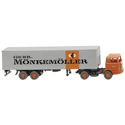 Wiking 054201 H0 model nákladního vozidla Mercedes Benz 1620, Mönkemöller
