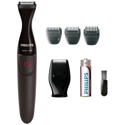 Philips Bodycare Philips zastřihovač vlasů omyvatelný černá/červená