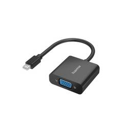 Hama 00200333 Mini-DisplayPort / VGA adaptér [1x UK zástrčka - 1x mini DisplayPort zástrčka] černá