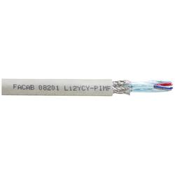 Faber Kabel 031796 datový kabel Li2YCY 2 x 2 x 0.5 mm² šedá metrové zboží