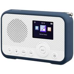 Sangean WFR-39 A500466 internetové kapesní rádio, internetové, DAB, FM, internet, FM, Wi-Fi, Spotify, funkce alarmu, s akumulátorem, bílá, modrá