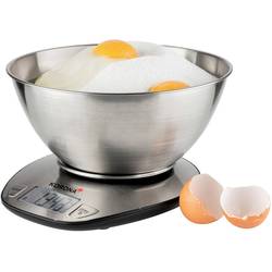 Korona Mila kuchyňská váha digitální s odměrnou mísou Max. váživost=5 kg nerezová ocel
