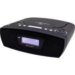 soundmaster URD480SW URD480SW radiobudík, FM, AUX, CD, USB, černá