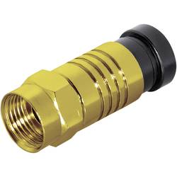 Kompresní F zástrčka Průměr lanka: 8.2 mm