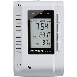 VOLTCRAFT CO-100 měřič oxidu uhličitého (CO2), 0 - 3000 ppm, s funkcí datového záznamníku, nástěnná montáž