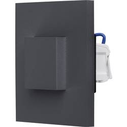 EVN LQ41840AD LQ41840AD LED vestavné nástěnné svítidlo, LED, pevně vestavěné LED, 1.8 W, antracitová