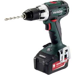 Metabo BS 18 LT aku vrtací šroubovák, 18 V, 4 Ah Li-Ion vč. 2x aku, kufřík, 602102500