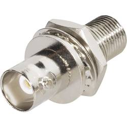 TRU COMPONENTS 1579504 BNC průchodka BNC zásuvka - F zásuvka 1 ks