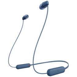 Sony WI-C100 In Ear Headset Bluetooth®, WIC100L.CE7, stereo, modrá