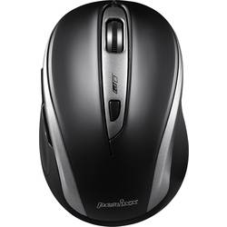 Perixx PERIMICE-721 IB ergonomická myš, bezdrátový, 5 tlačítko, šedočerná