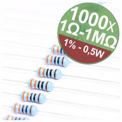 Quadrios 22P083 22P083 sada metalizovaných rezistorů axiální 0.5 W 1 % 1 sada
