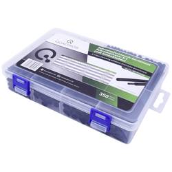 Quadrios 1807CA006 sada smršťovacích bužírek černá Poměr smrštění:3:1 1 sada