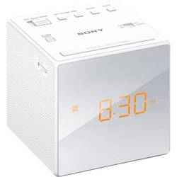 Sony ICF-C1 radiobudík FM, AM bílá