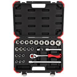 Gedore RED R69013024 sada nástavců pro nástrčný klíč, 24dílná, 3300056