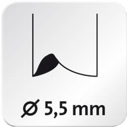 Novus Office 025-0656 kancelářská děrovačka B 220 COLOR ID 2.0 šedá 20 listů (80 g/m²)