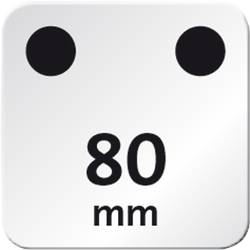 Novus Office 025-0656 kancelářská děrovačka B 220 COLOR ID 2.0 šedá 20 listů (80 g/m²)