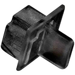 LINDY RJ45 uzávěry 60756 ochranná krytka, víčko černá 10 ks