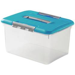 Curver 259576 Úložný box, Optima Classic 75 Jahre-Edition, tyrkysově modrá , 1 ks