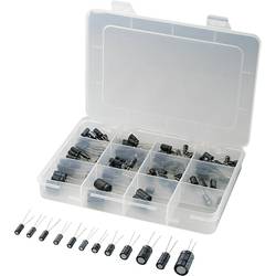 TRU COMPONENTS 442881 sada elektrolytických kondenzátorů radiální 20 % 142 ks