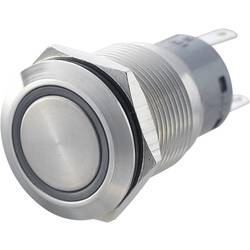TRU COMPONENTS LAS1-AGQ-11ZE, GN, 701318 tlačítkový spínač antivandal, 19 mm, 250 V/AC, 5 A, 1 ks