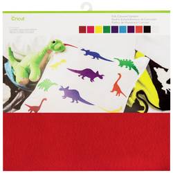 Cricut 2003830 Plstěné přířezy červená, růžová, žlutá, zelená, modrá, tyrkysová, fialová, oranžová, černá, bílá