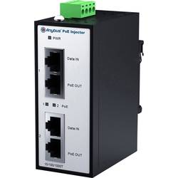 Anybus AWB4006 PoE injektor RJ-45, vstupy počet vstupů: 2 x, výstupy Počet výstupů: 2 x, Počet vstupů/výstupů: 4, 12 V/DC, 24 V/DC, 36 V/DC, 48 V/DC, 57 V/DC